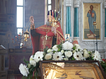 В день отдания Пасхи в Ильинском соборе совершили праздничное богослужение