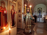 Архипастырский визит в Воскресенский Белогорский мужской епархиальный монастырь