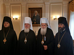Святейший Патриарх Болгарский Неофит принял паломников Воронежской митрополии