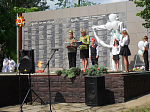 Открытие памятника односельчанам, погибшим в годы ВОВ