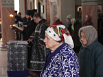 Епископ Россошанский и Острогожский Андрей возглавил уставное великопостное богослужение в Ильинском кафедральном соборе г.Россоши