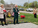 Накануне Дня Победы, в селе Рыбное состоялось открытие памятника