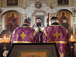 Праздничное богослужение в Неделю Торжества Православия в Казанском храме Каменки