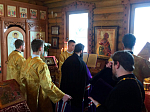 В храм Белогорского монастыря передана величайшая святыня – башмачок святителя Спиридона, еп. Тримифунтского