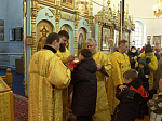 Прихожане Казанского храма поздравили благочинного с Днем ангела