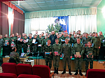Кадеты Матвея Платова казачьего кадетского корпуса отмечают Рождество Христово