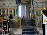 Последнюю великопостную литургию Преждеосвященных Даров совершил Преосвященнейший Андрей, епископ Россошанский и Острогожский
