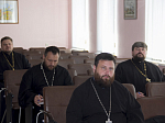Глава Россошанской епархии возглавил заседание Епархиального совета