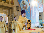 Епископ Россошанский и Острогожский Андрей сослужил Главе Воронежской митрополии за Божественной литургией в Алексиево-Акатовом монастыре
