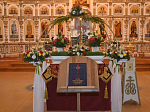 В Свято-Митрофановском храме совершили чин погребения святой Плащаницы Господни