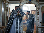 В Россоши совершена общая исповедь и приобщение Святых Таин духовенства Россошанского, Ольховатского и Подгоренского благочиний