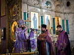 Правящий Архиерей совершил литургию св. Василия Великого в Ильинском кафедральном соборе