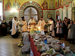 В Свято-Ильинском кафедральном соборе совершено вечернее богослужение накануне Вселенской Родительской субботы