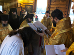 Епископ Россошанский и Острогожский Андрей совершил монашеские постриги в Белогорской обители