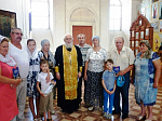 День семьи, любви и верности на приходе Пантелиймоновского храма с. Пришиб