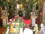 Праздник Пятидесятницы в Михаиловском храме Острогожска