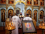 В Каменке совершили чины отпевания и погребения почетного настоятеля Казанского храма митрофорного протоиерея Александра Долгушева