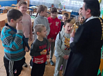 Настоятель Троицкого храма совершил освящение школьных помещений в Кантемировской СОШ