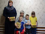 В Воробьевке адресно распределили благотворительную помощь