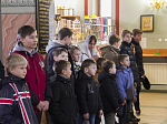 В Ильинском кафедральном соборе состоялась встреча правящего архиерея с детьми духовенства