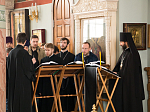Епископ Россошанский и Острогожский Андрей молился за великопостным богослужении в Ильинском кафедральном соборе