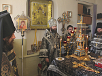 В пятницу второй седмицы Великого поста епископ Россошанский и Острогожский Андрей совершил Литургию Преждеосвященных Даров в Воскресенском Белогорском монастыре