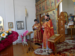 День святых жён-мироносиц в Троицком храме пгт Подгоренский