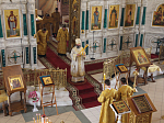 Архиерейское богослужение в Ильинском соборе