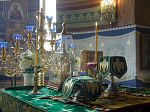 Праздничные богослужения в день Входа Господня в Иерусалим в Ильинском кафедральном соборе г. Россошь