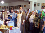 Праздничное богослужение в праздник Вознесения Господня в с. Лозовое