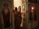 Воскресное богослужение в Белогорском монастыре