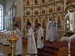 В Великую Субботу в Свято-Митрофановском храме совершили Божественную литургию святителя Василия Великого