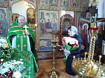 В Троицком храме молитвенно встретили день памяти преподобного Сергия Радонежского