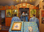 В Покровском храме с. Лозовое состоялось праздничное богослужение в честь иконы Божией Матери «Всех скорбящих Радость»