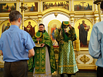 Праздник Пятидесятницы в Тихоновском соборном храме Острогожска