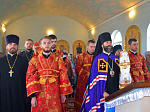 Глава Россошанской епархии совершил богослужение в р.п. Ольховатка