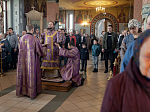 В Неделю Торжества Православия Преосвященнейший епископ Дионисий совершил Литургию в Ильинском кафедральном соборе