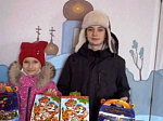 Воспитанников Верхнемамонской школы-интерната поздравили с Рождеством Христовым
