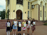 Победители Епархиального фестиваля из Острогожского благочиния приняли участие в празднике на территории кафедрального собора