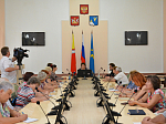 Заседание Общественной палаты в Острогожске 