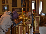 Верхнемамонцы помолились перед святынями об избавлении от коронавируса