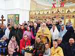 Прихожане храма Святаго-Духа с. Петренково поздравили настоятеля протоиерея Сергия Клейменова с 70-ти летием
