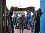В Свято-Митрофановском храме совершили чин погребения святой Плащаницы Господни