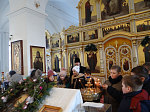 Свято-Тихоновский соборный храм г. Острогожска посетили учащиеся городской средней школы №2
