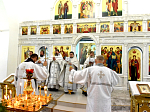 В храмовом комплексе Успения Пресвятой Богородицы г. Калач молитвенно отметили престольный праздник