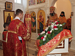 Архипастырь совершил богослужение в Костомаровской обители