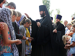 В Россошанской епархии состоялось первое Великое освящение храма
