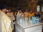 Престольный праздник в Михаило-Архангельском храме Острогожска