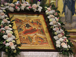 Преосвященнейший Андрей, епископ Россошанский и Острогожский, служил за Божественной литургией в Покровском соборе Воронежа