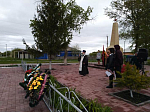 В Гнилом совершили благодарственный молебен за дарование победы и почтили память погибших в ВОВ